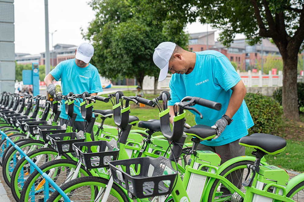 共享助力車運營團隊成立“國慶專班”保障市民出行 共享助力車運營團隊成立“國慶專班”保障市民出行
