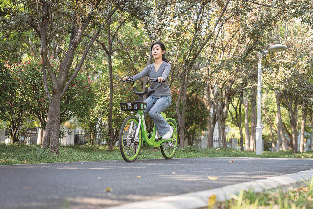 春日騎行迎來“小陽春” 春日騎行迎來“小陽春”